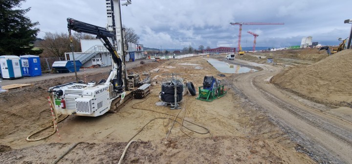 Niederwangen Bohrgerät
